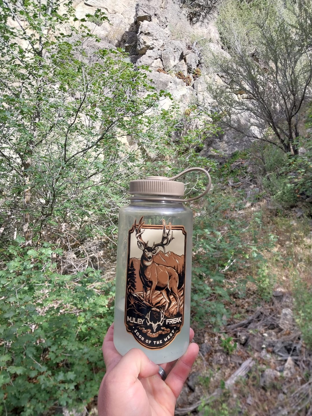 Customer photo review of Icon Of The West Nalgene