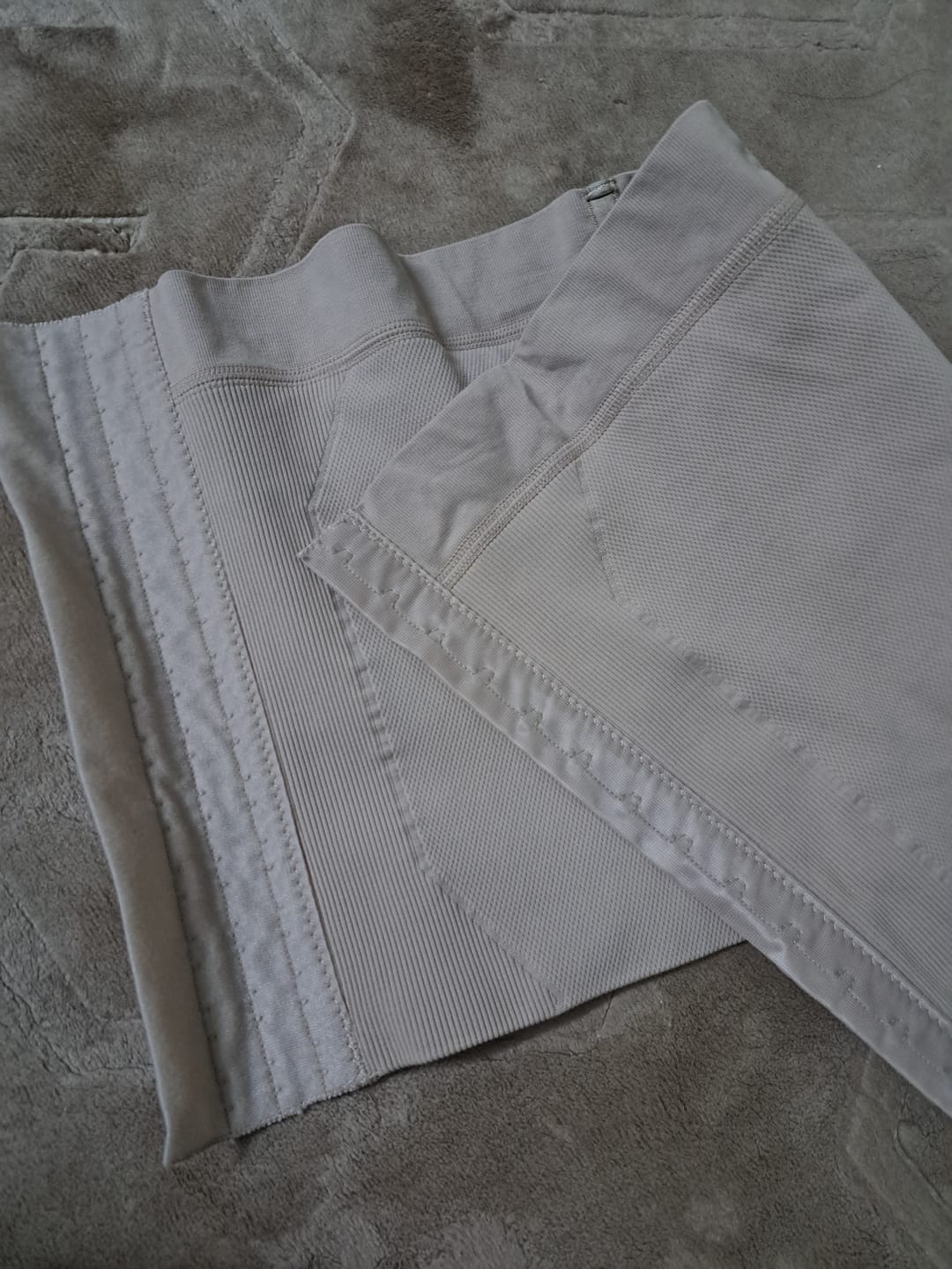 Customer photo review of Microfiber Waist And Abdomen Control Corset