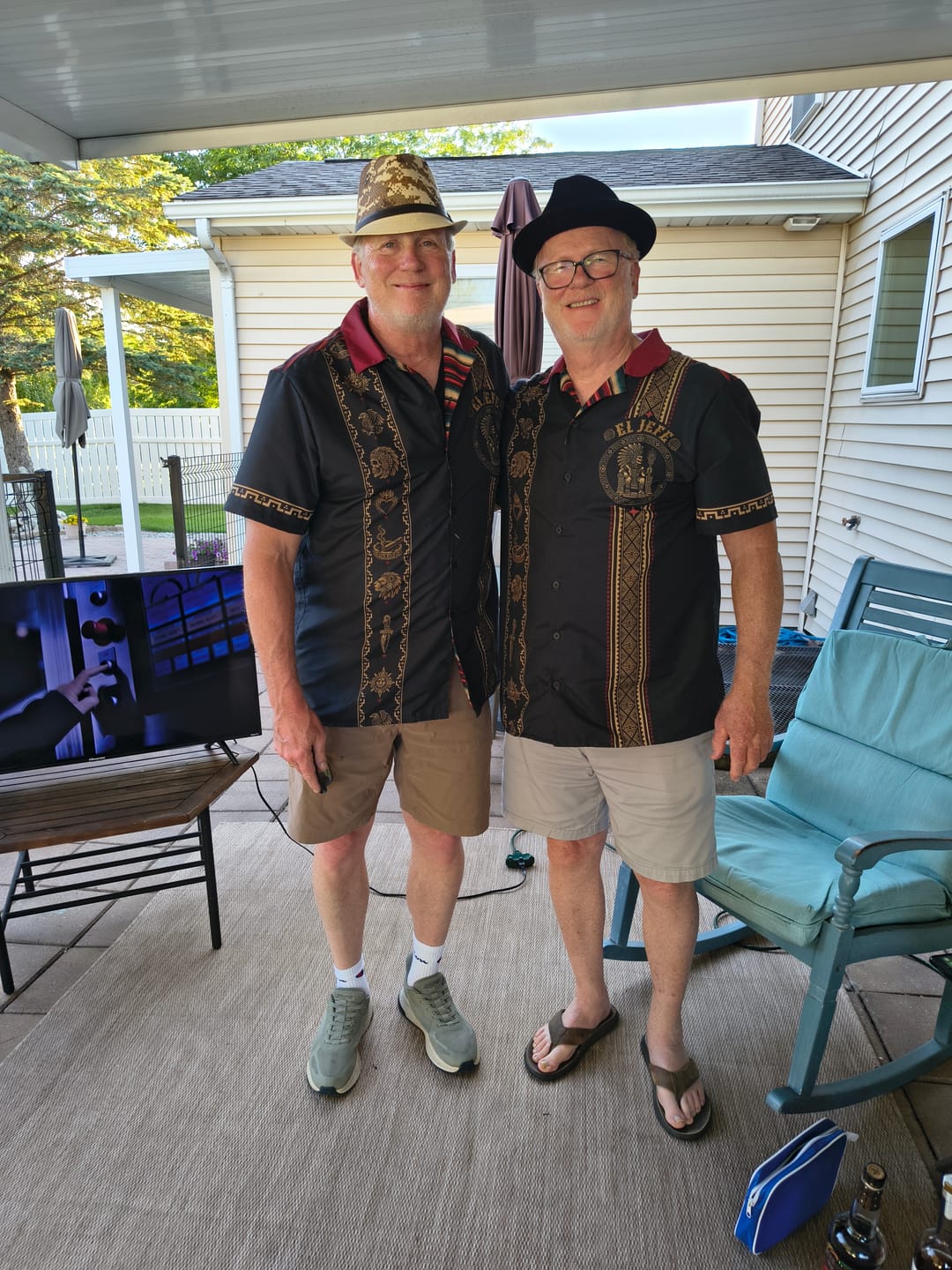 Customer photo review of El Jefe Azteca Guayabera