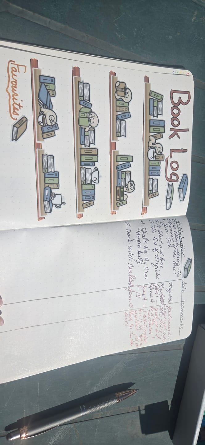 Customer photo review of On the Bookshelf Sticker Sheet