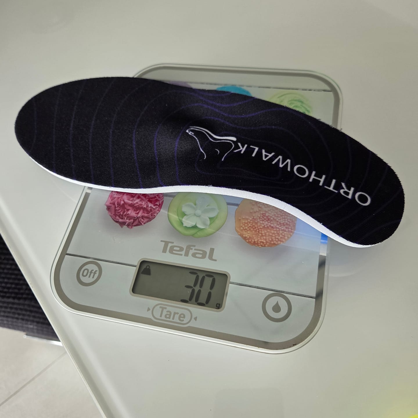 Customer photo review of OrthoWalk Premium Orthopedic Insoles