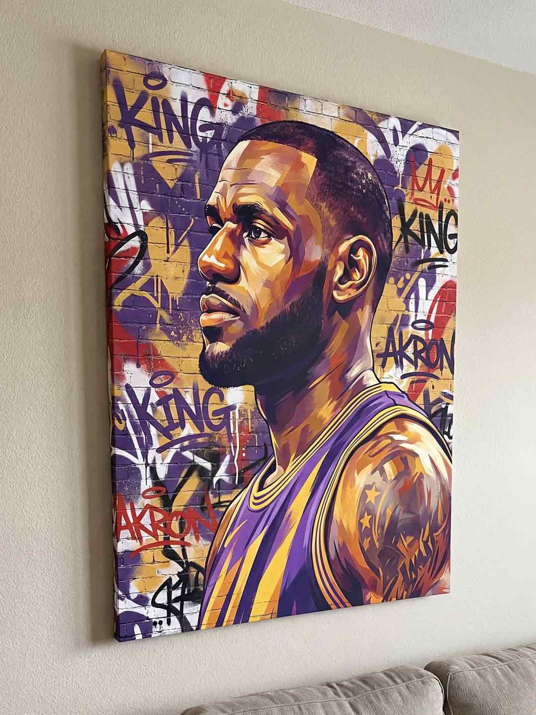 Customer photo review of James Mural