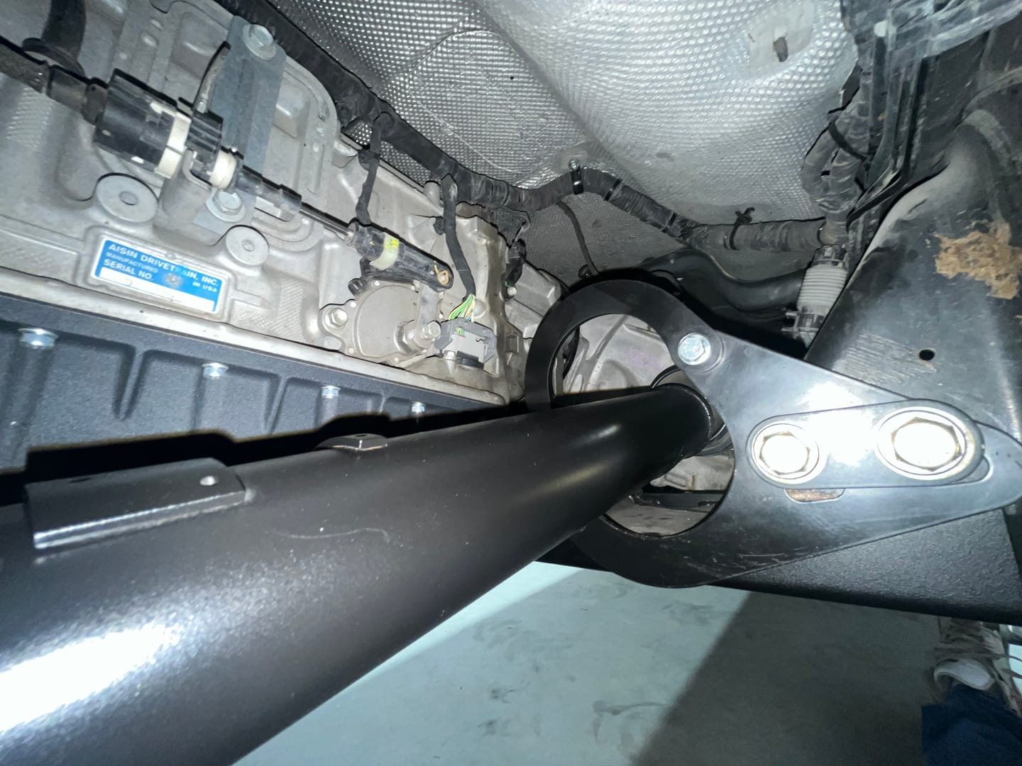Customer photo review of 2019-2024 Ram 2500 and 3500 Front Driveshaft Loop Kit for trucks with TRANSFER CASE INDEXING RING KIT