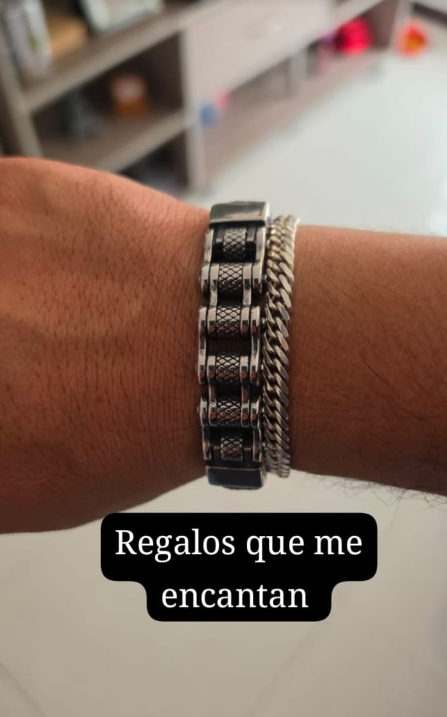 Customer photo review of Pulsera Bike Rider⛓️