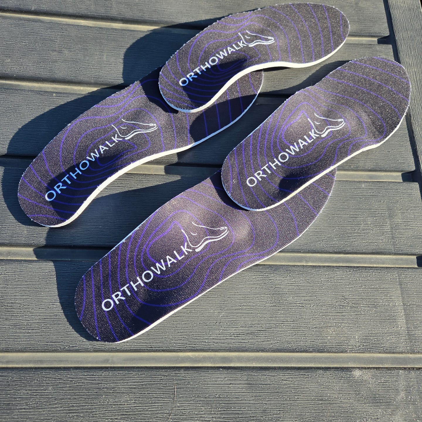 Customer photo review of OrthoWalk Premium Orthopedic Insoles