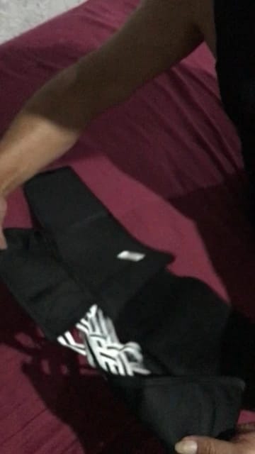 Customer photo review of Back Posture Corrector Band