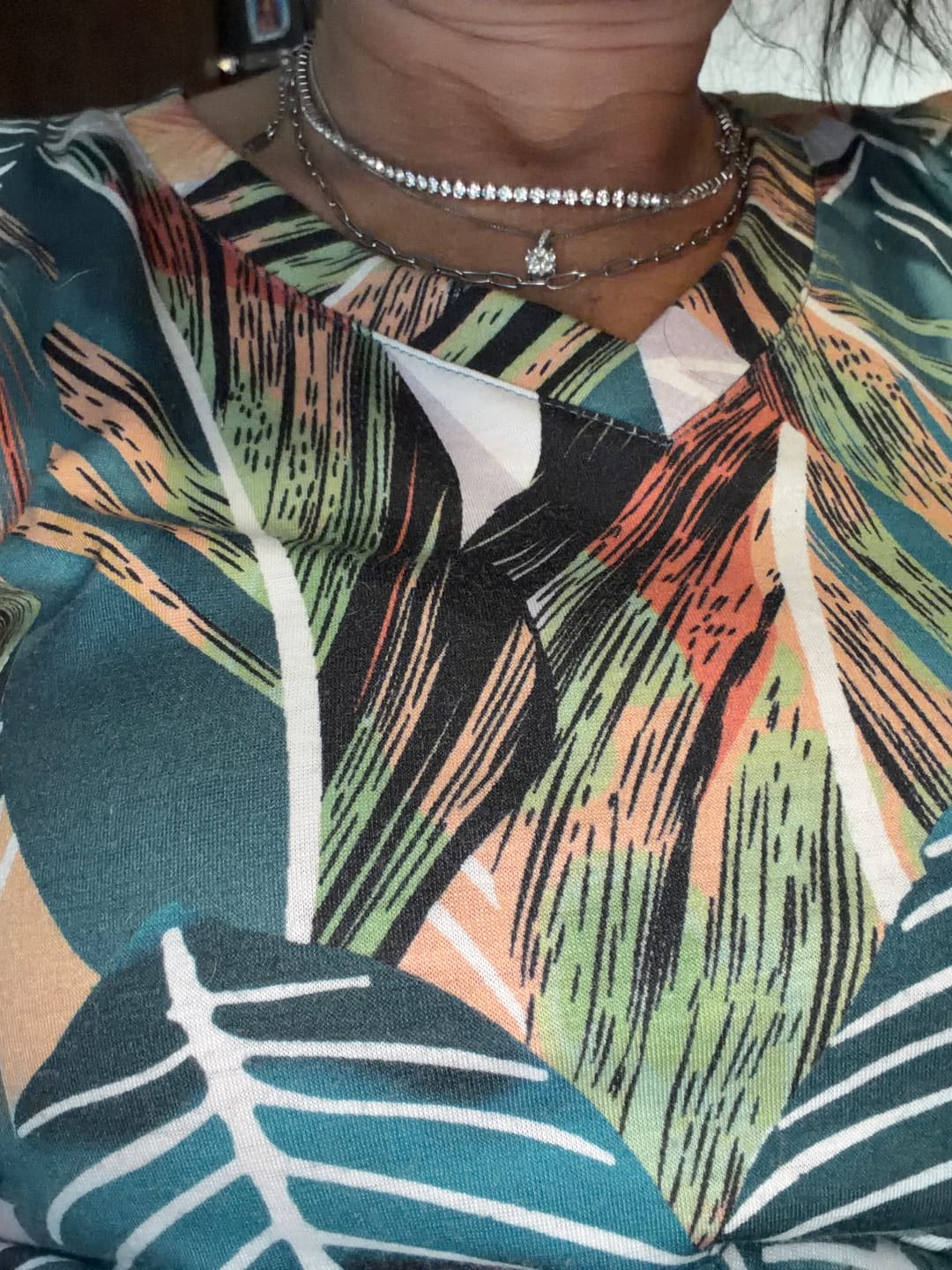 Customer photo review of Monaco Tennis Necklace (Bundle)