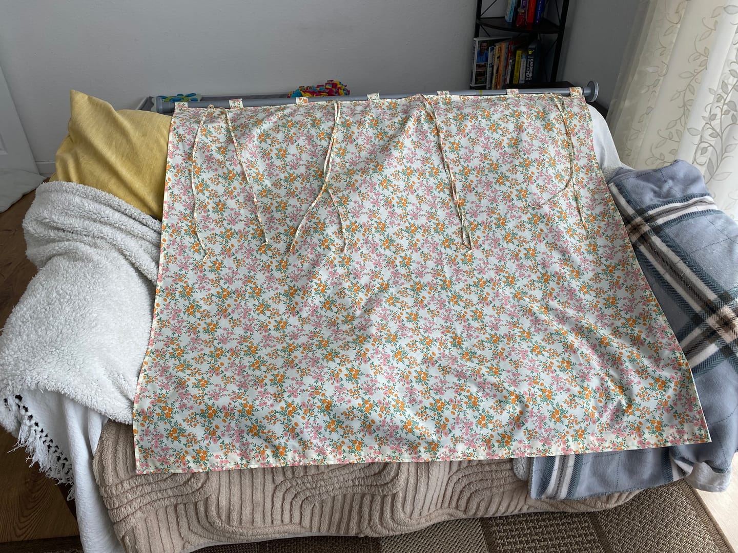 Customer photo review of Blackout Curtain Lining Fabric