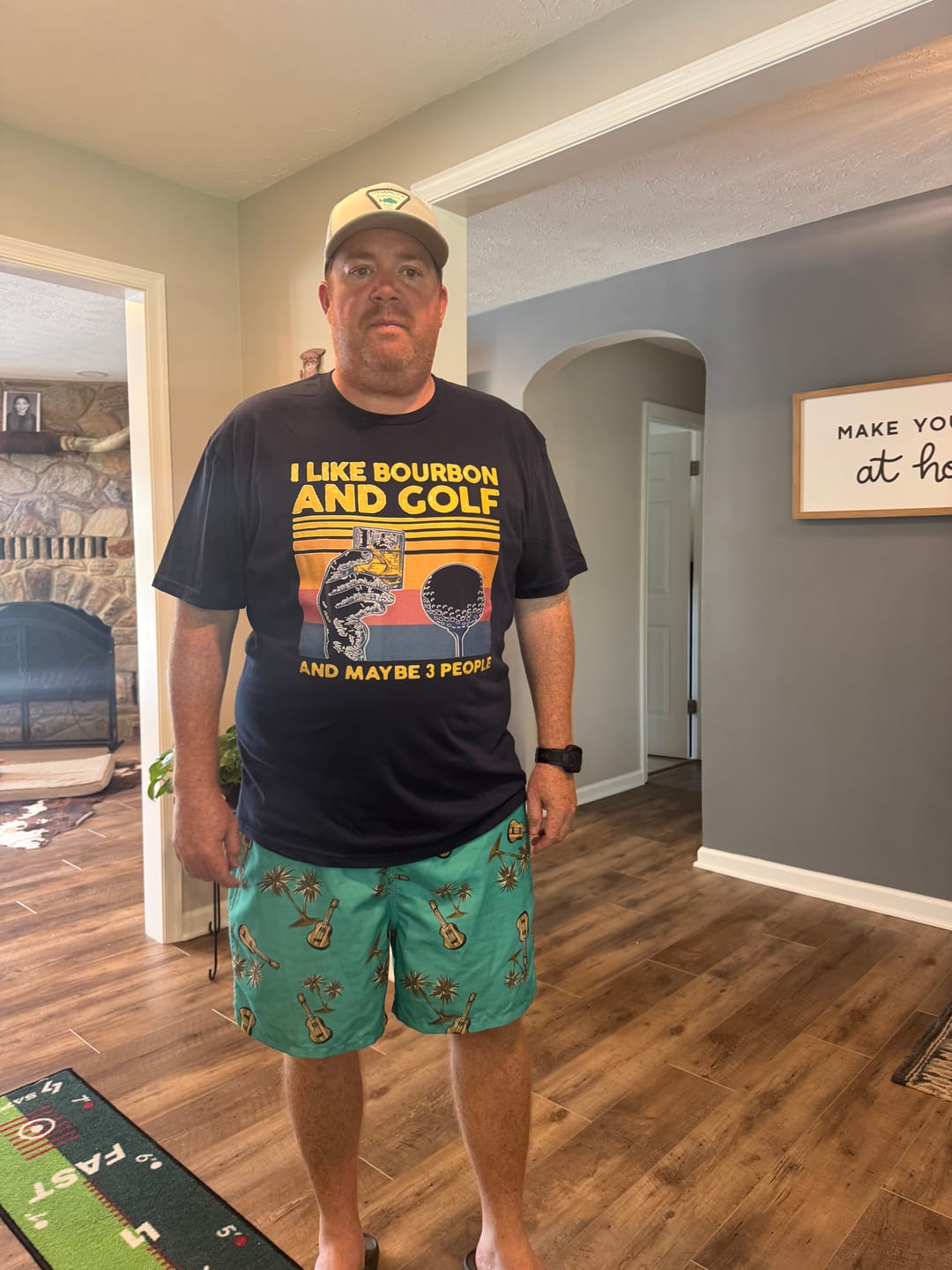 Customer photo review of I Like Bourbon and Golf Tee