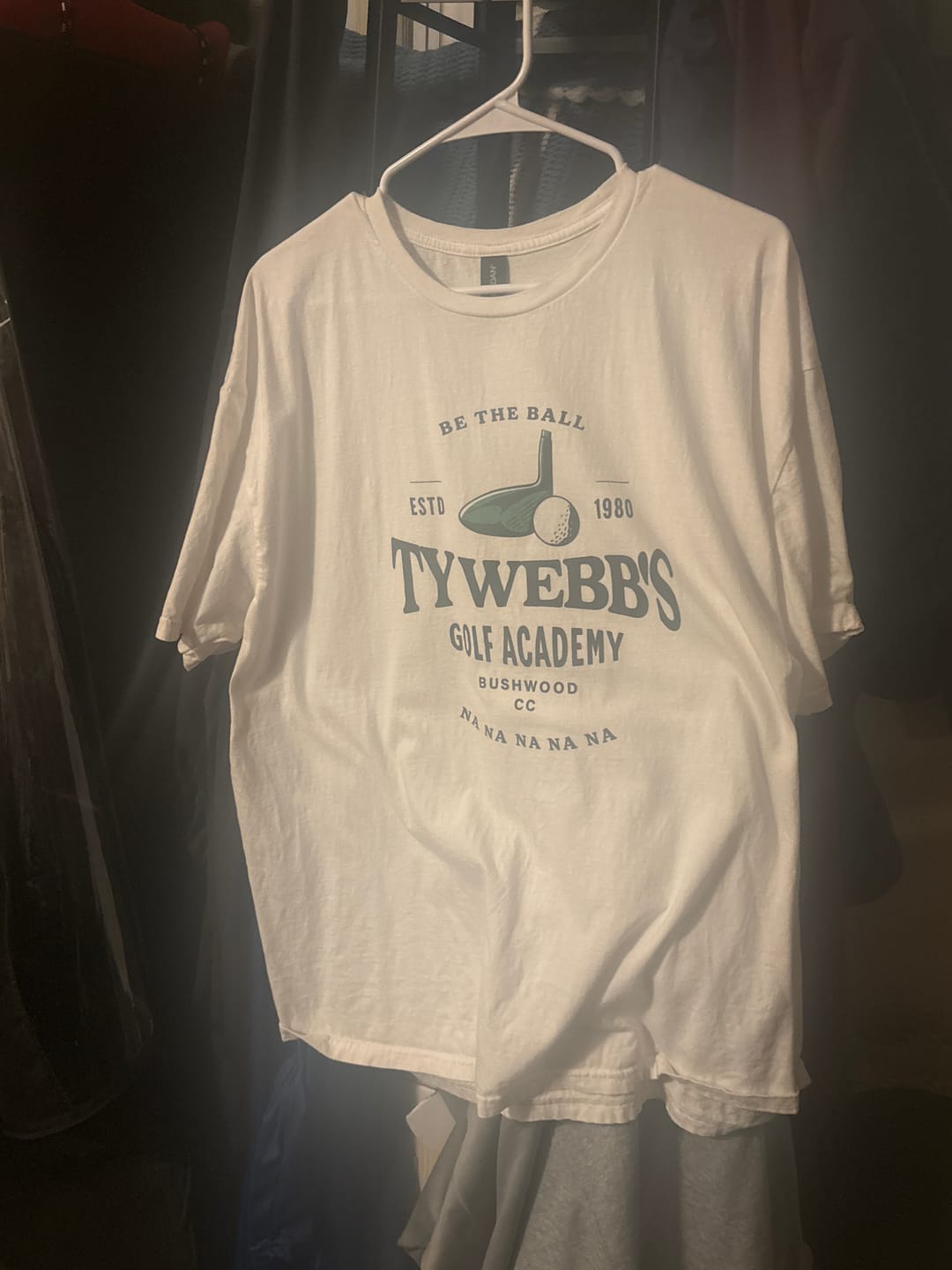 Customer photo review of Ty Webb Golf Academy Tee