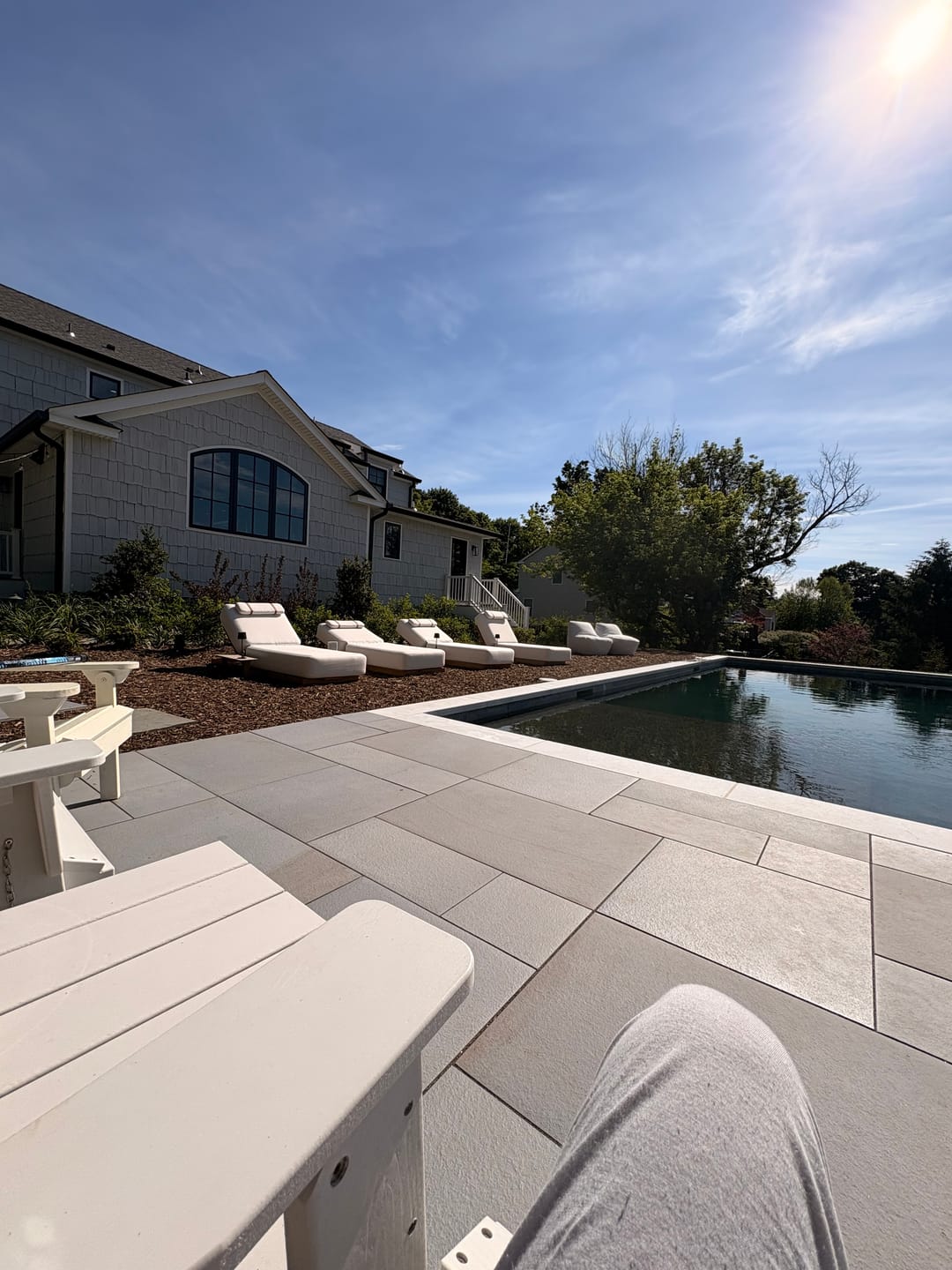 Customer photo review of Solaris Outdoor Chaise Lounge