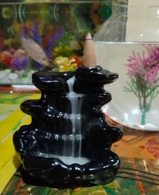 Customer photo review of Obsidian Falls™ Smoke Fountain