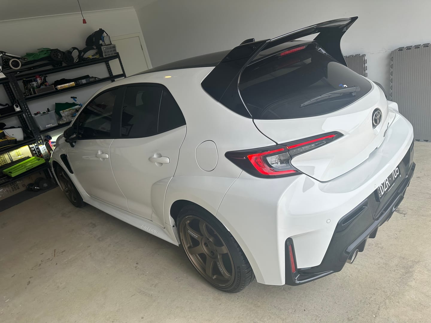 Customer photo review of Grow Style Spoiler for Toyota Corolla / GR Corolla (Hatch) 2018+