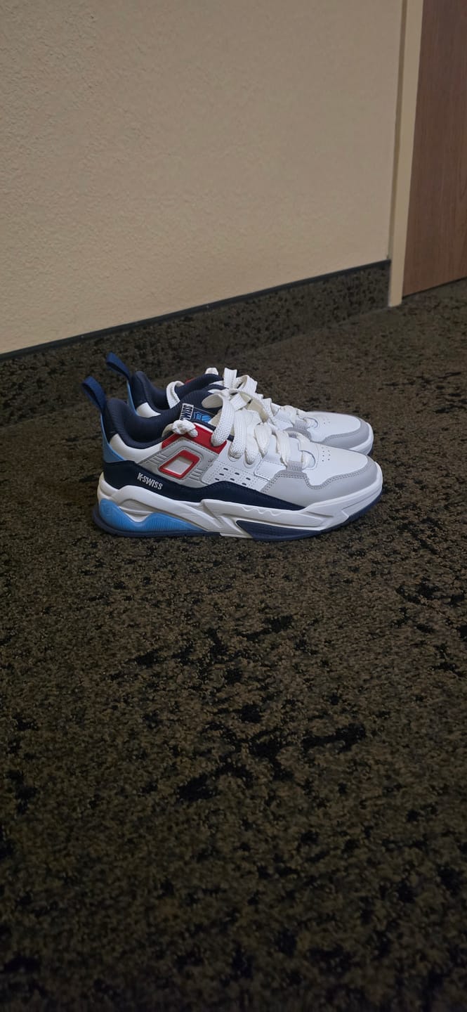 Customer photo review of 04077-936-M | TECHNA TRAINER | SAIL WHITE/NAVY/RED