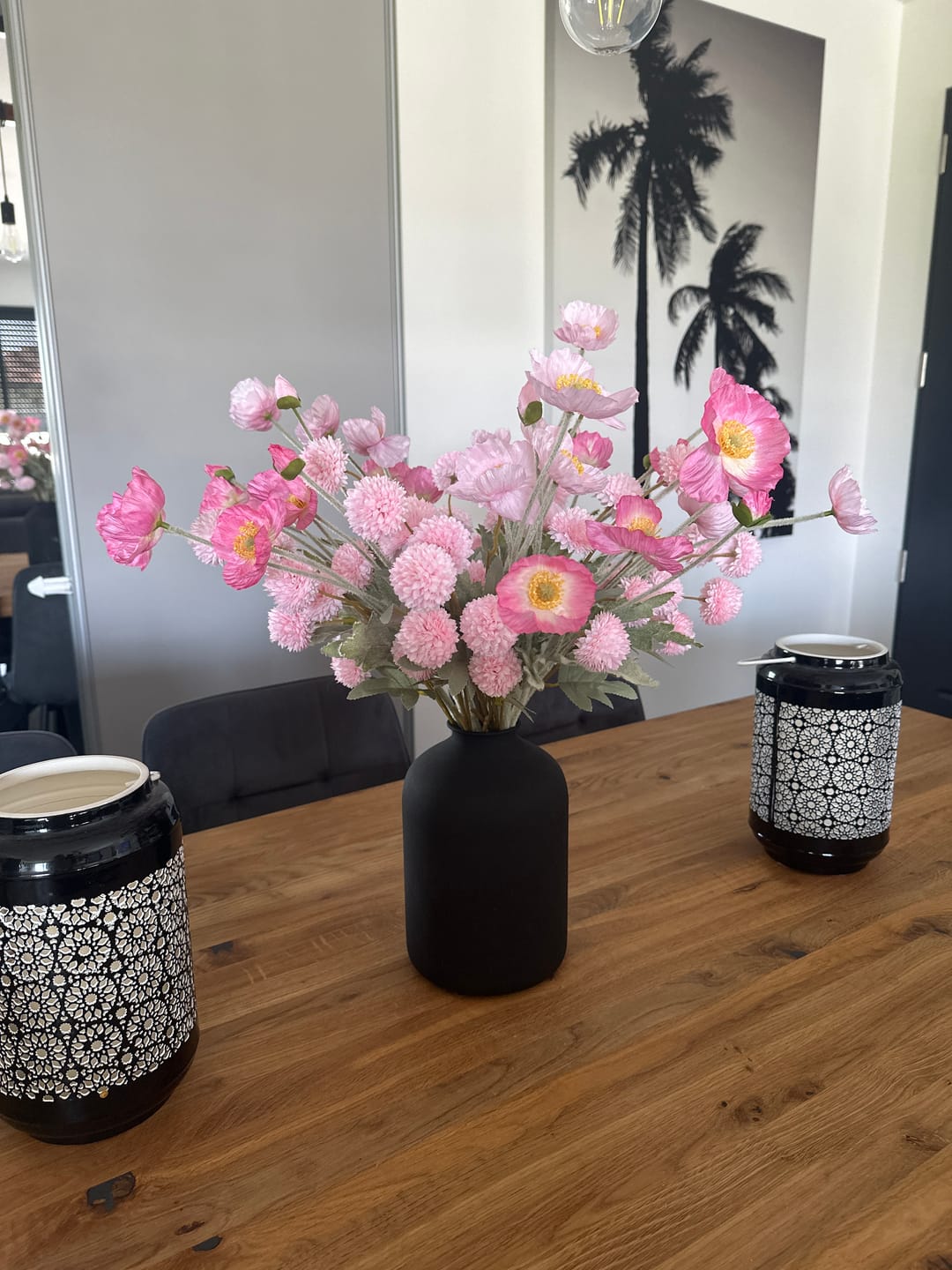 Customer photo review of Coquelicots - Mélange rose (10 tiges)