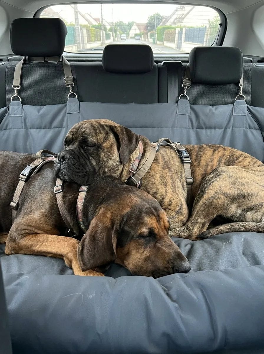 Customer photo review of Siège auto pour grand chien