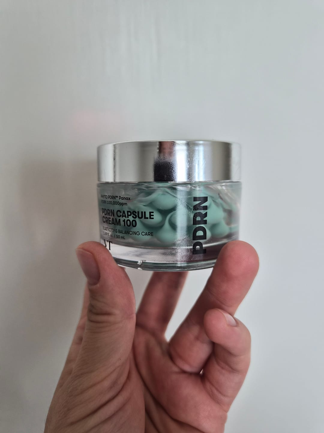 Customer photo review of Kapsulu krēms ar PDRN un peptīdiem VT Cosmetics PDRN Capsule Cream 100