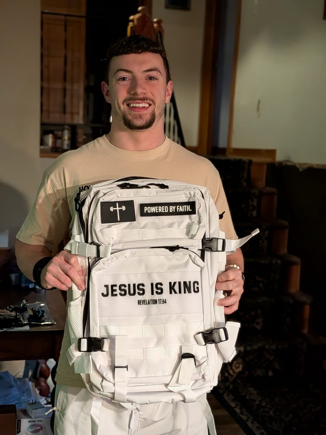 Customer photo review of HolStrength 45L Tactical Backpack