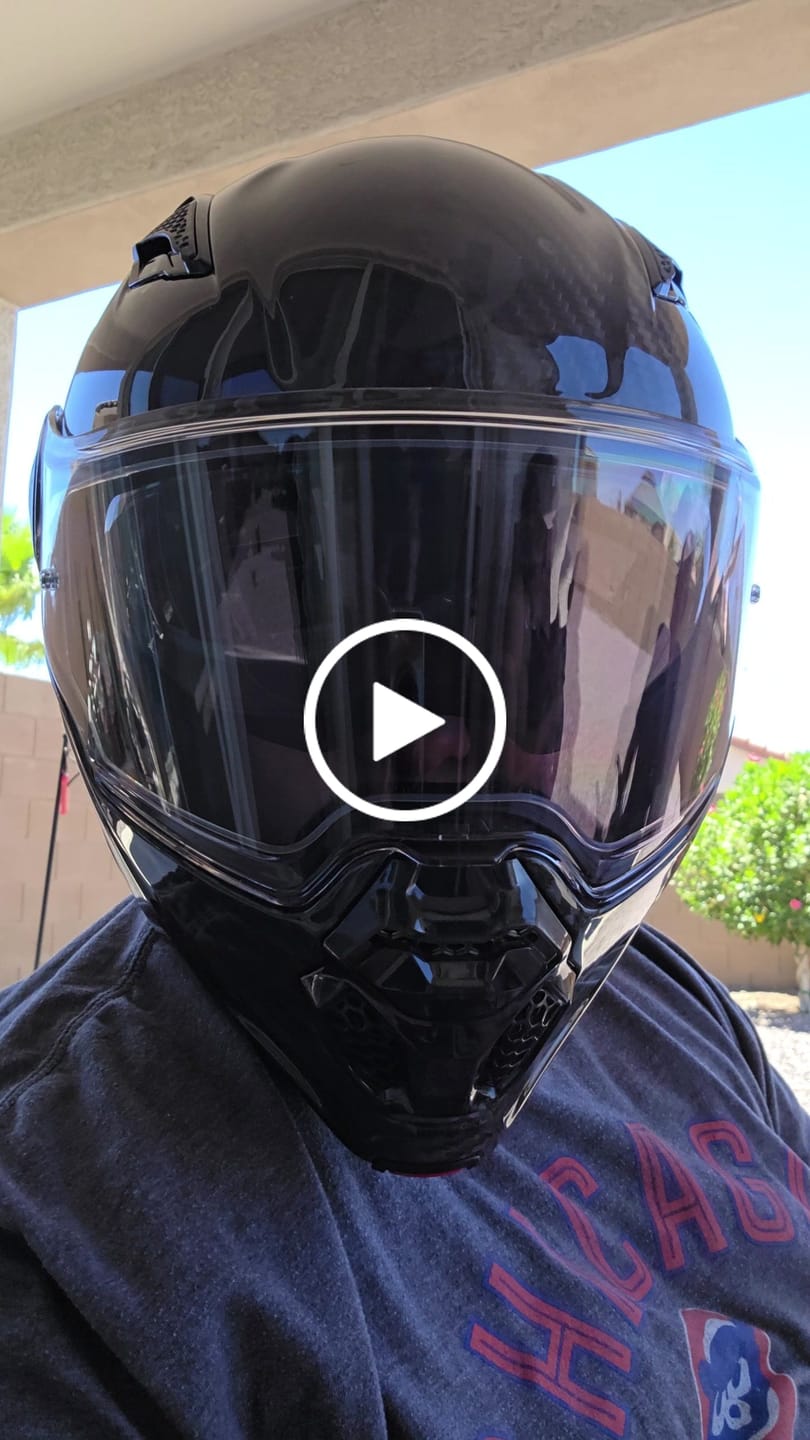 Customer video review of D.O.T. & ECE Daytona C6 Pro Helmet- Grey Carbon Fiber