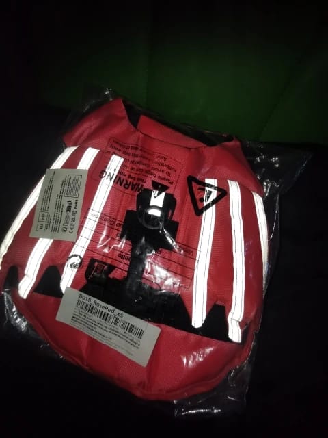 Customer photo review of AquaPawz™ Dog Life Jacket