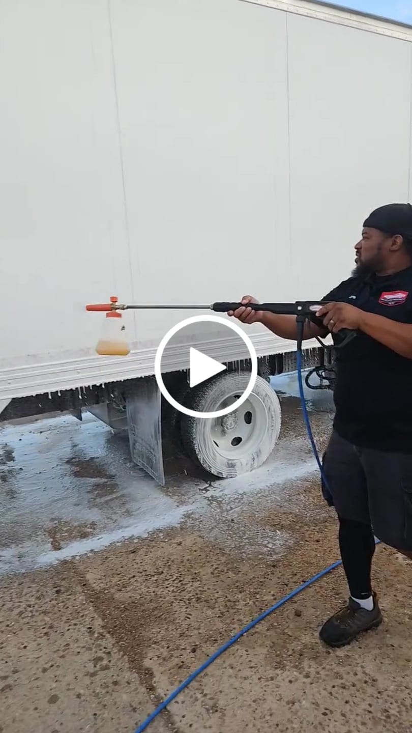 Customer video review of 2 Step Touchless Truck Wash Soap