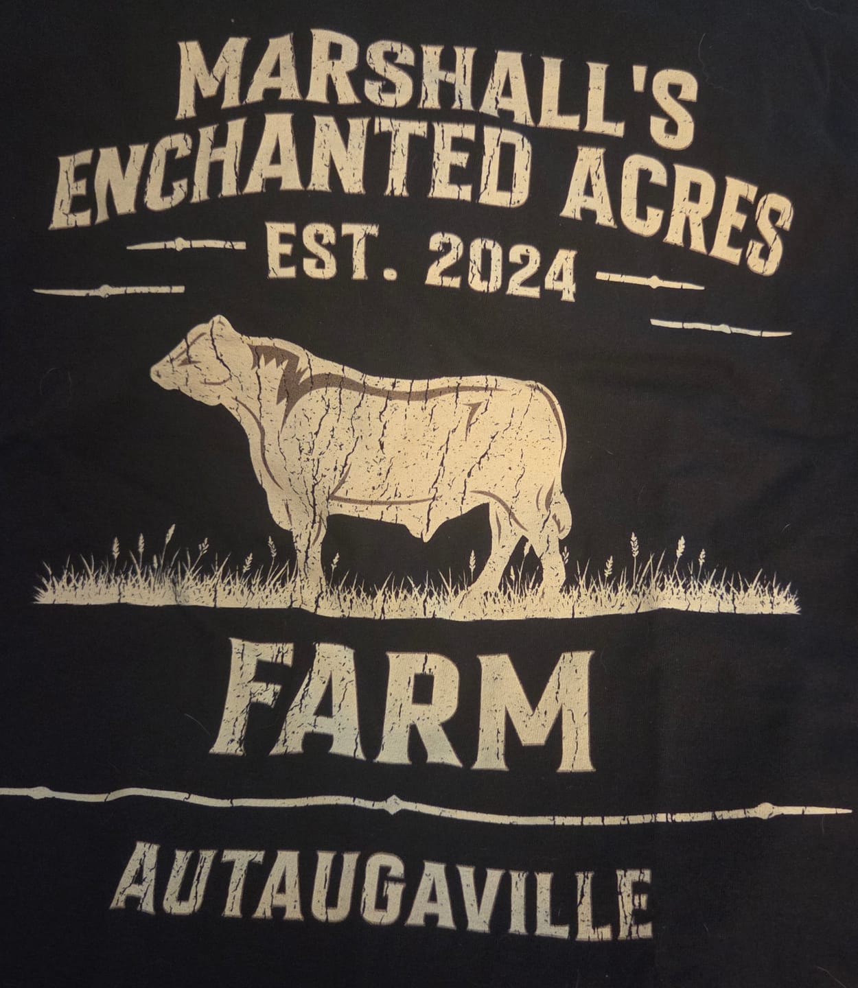 Customer photo review of CATTLE FARM CUSTOM SHIRT C17