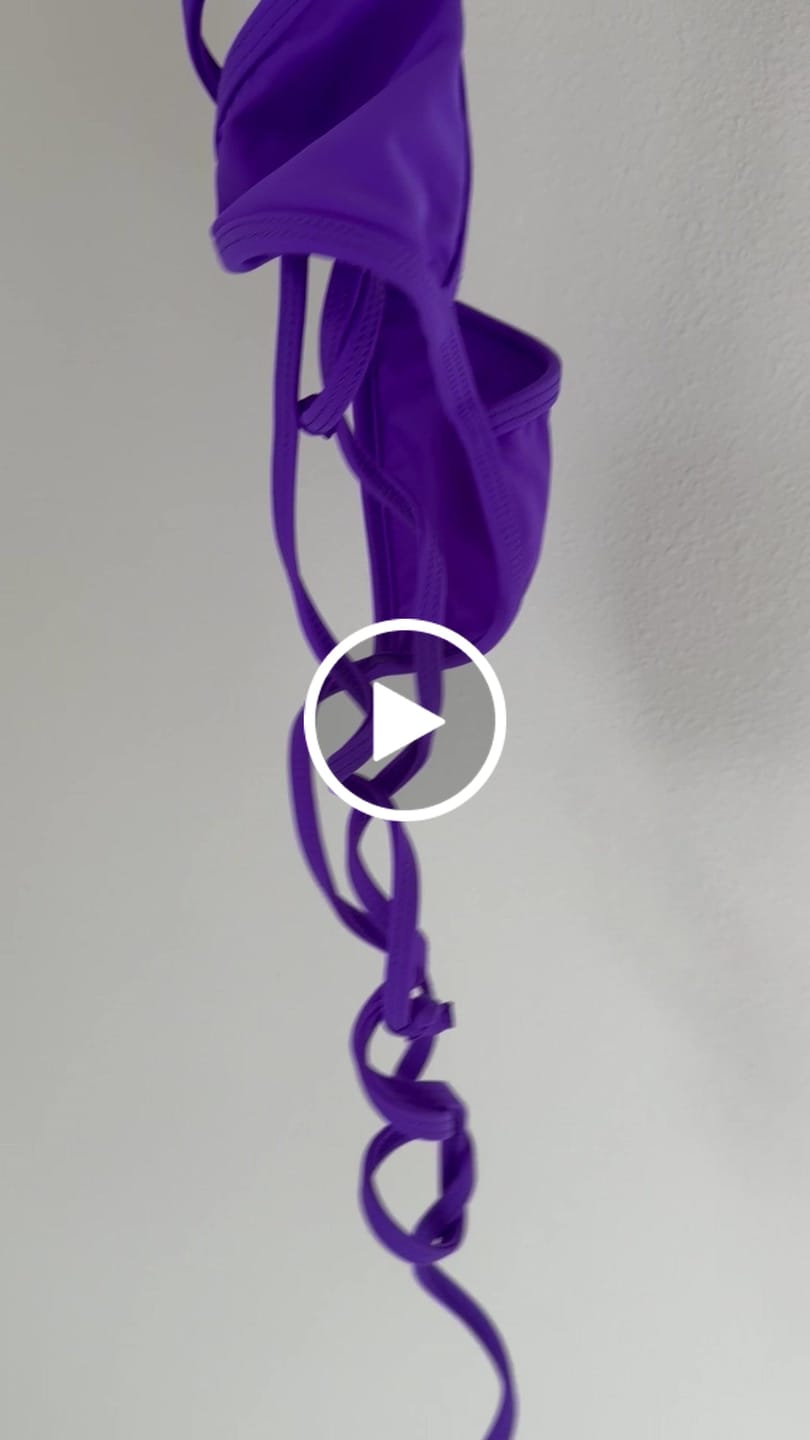 Customer video review of 002 Bikini Bottoms - Bold Purple