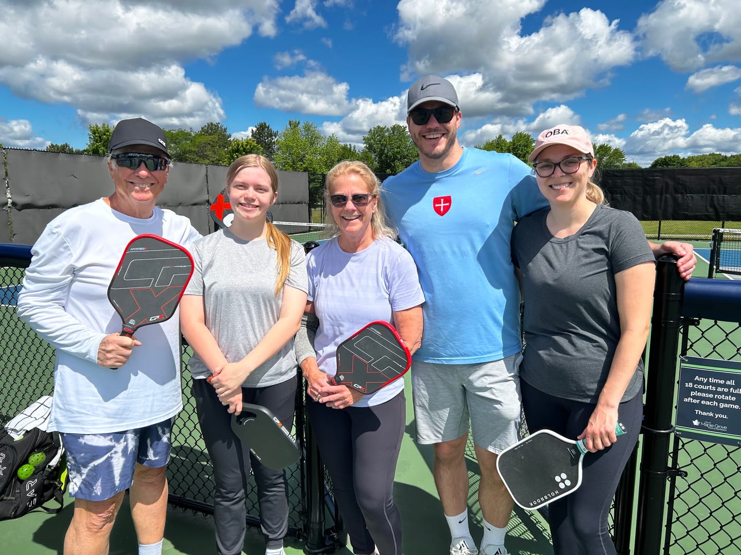 Customer photo review of CPX40 8 Pickleball Pack