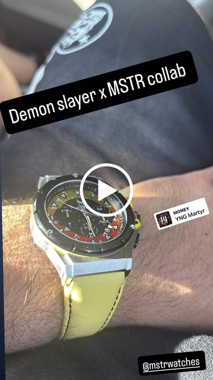 Customer video review of AM292DS - DEMON SLAYER ZENITSU WATCH