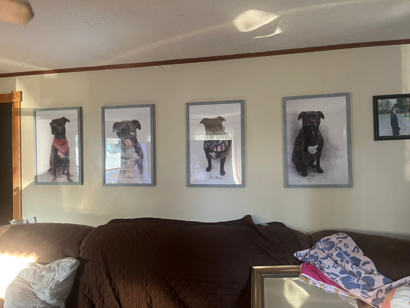 Customer photo review of Water colors - Personalized Poster