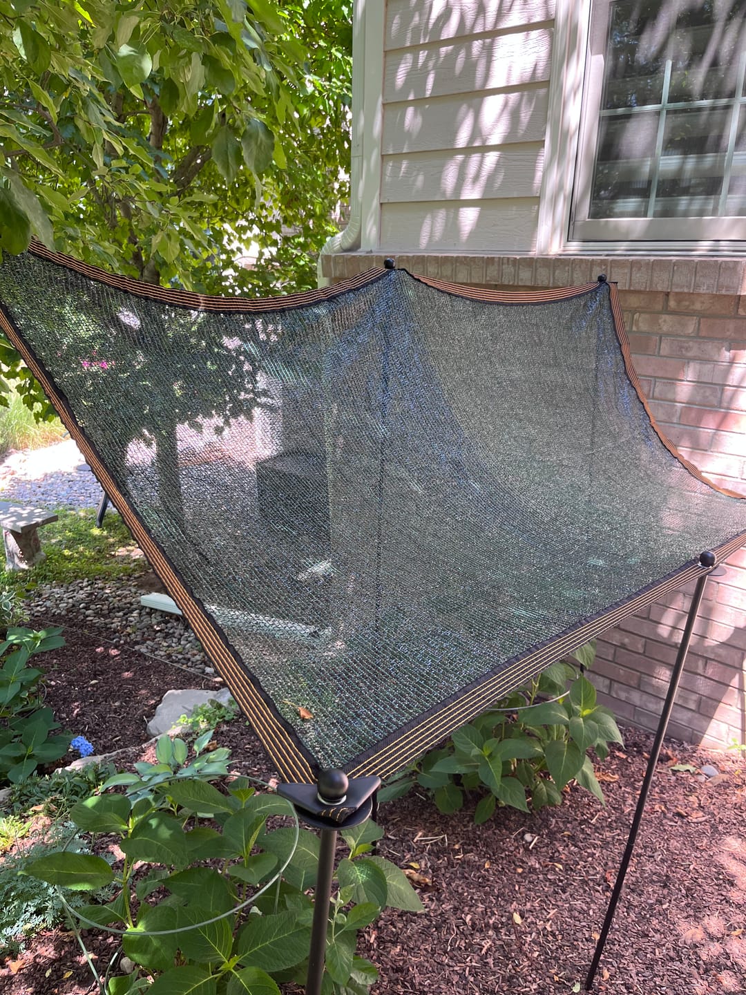 Customer photo review of 40% Shade Cloth