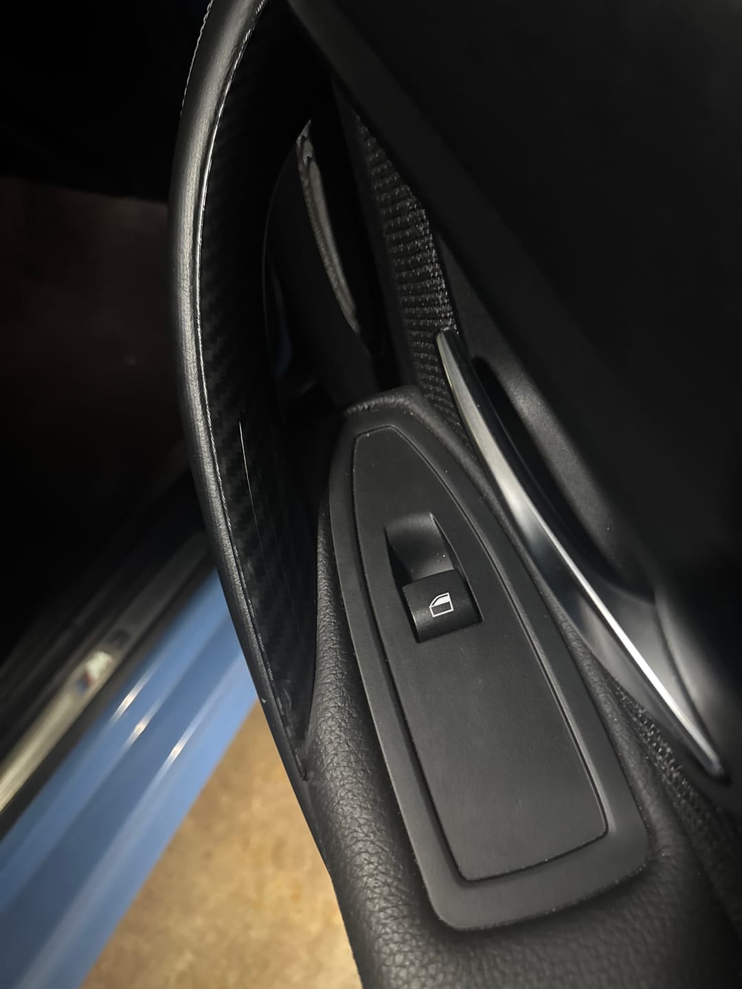 Customer photo review of Interior Door Handle Covers for BMW 3 & 4 Series – Fix Sticky Handles, No Disassembly | 2-Piece Set