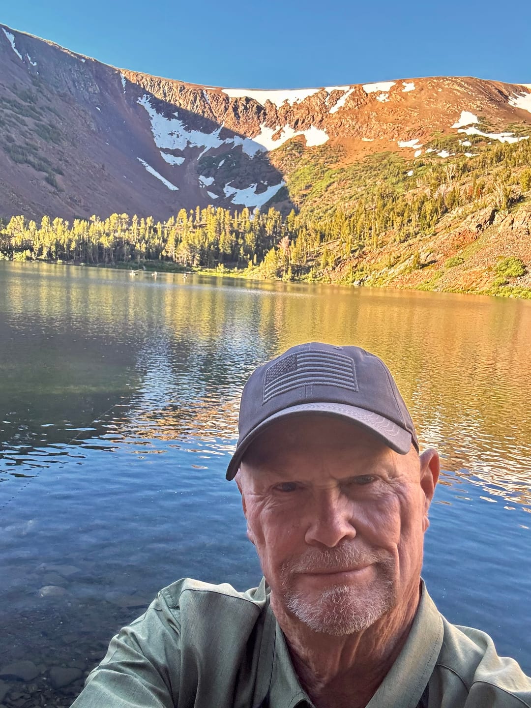 Customer photo review of America 250th Anniversary Hat – American Flag Baseball Cap 1776 - 2026 (Exclusive)