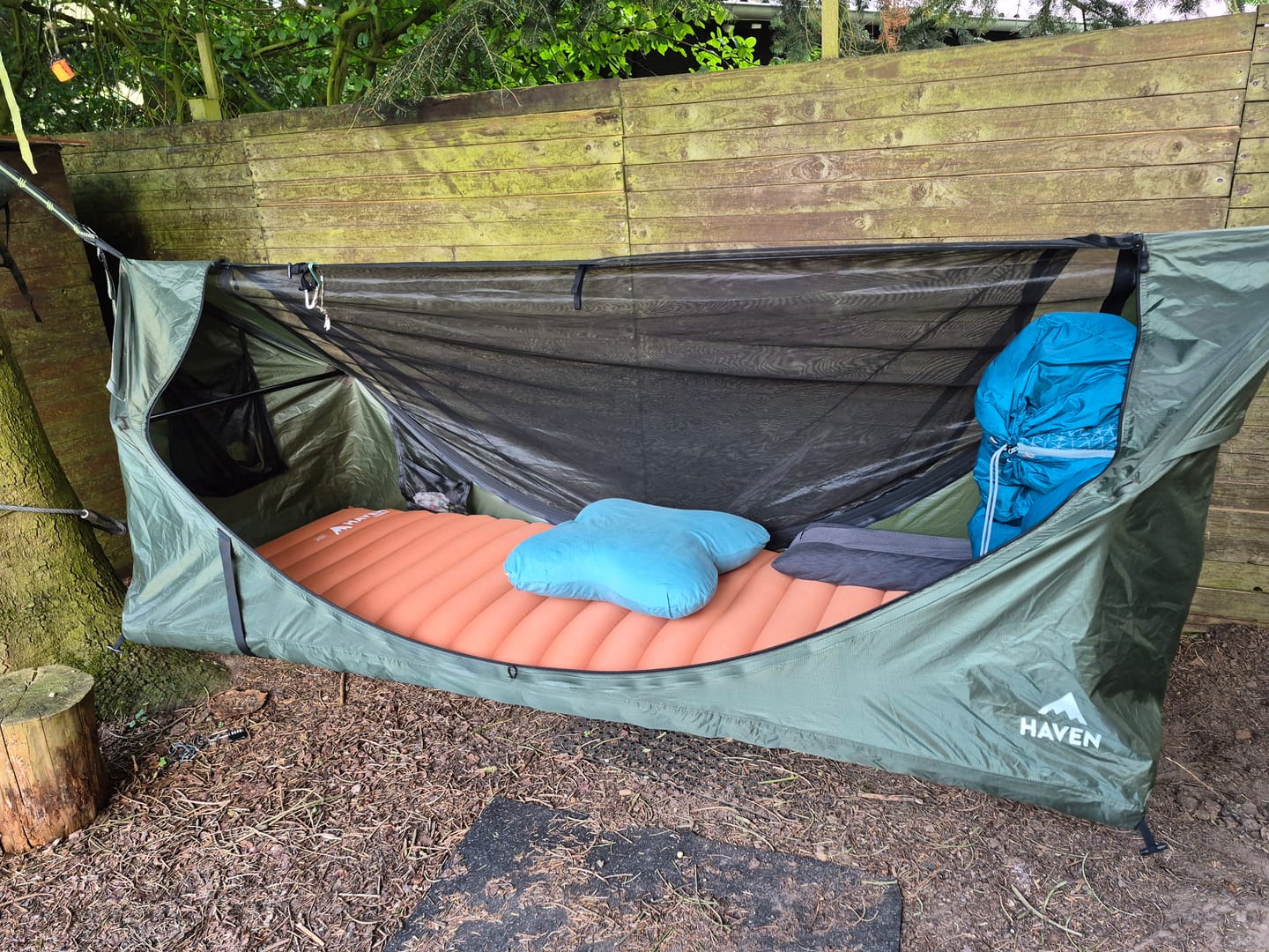 Customer photo review of Haven XL Pad