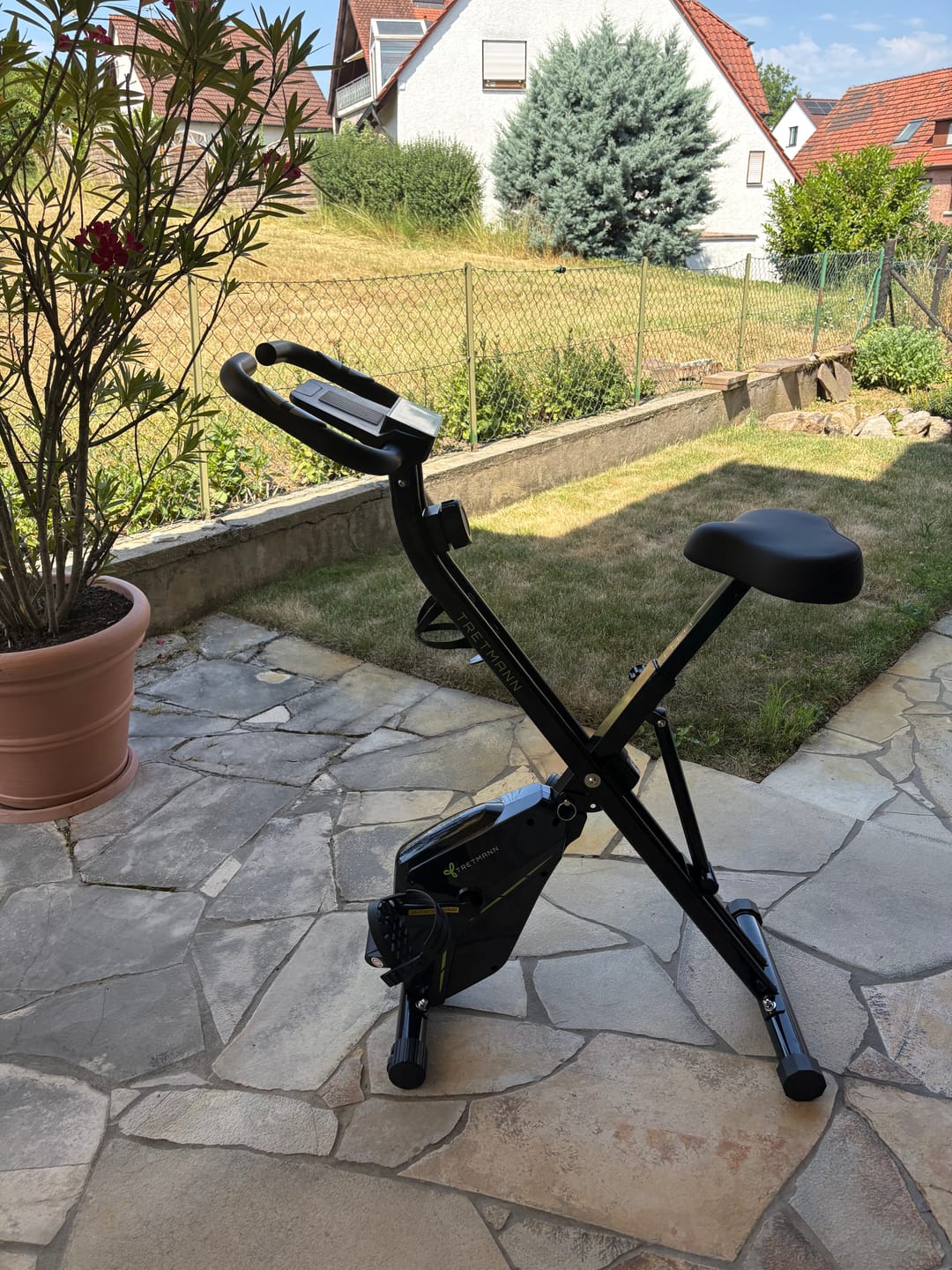 Customer photo review of Tretmann HOME - Klappbarer Heimtrainer