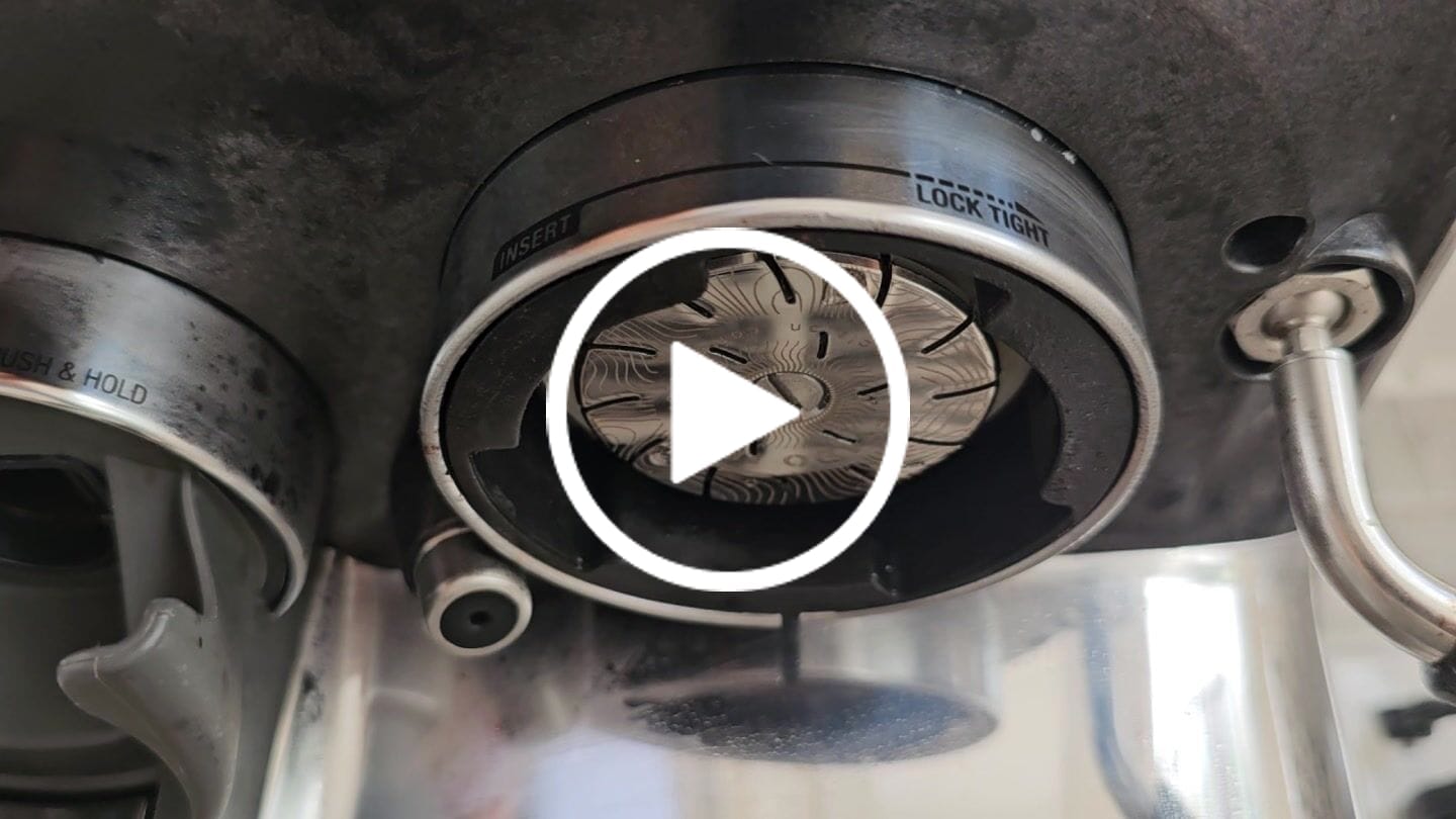 Customer video review of High Diffusion Espresso Shower Screen - Breville