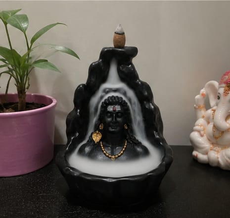 Customer photo review of Aurum Adiyogi™ Smoke Fountain