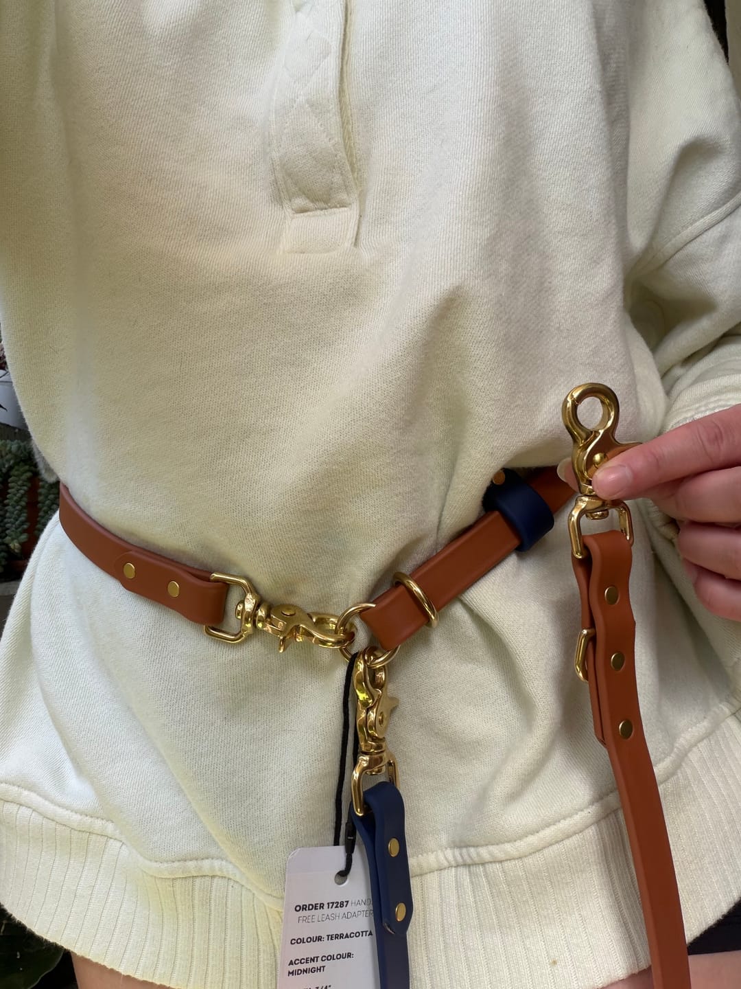 Customer photo review of Hands-Free Leash Adapter