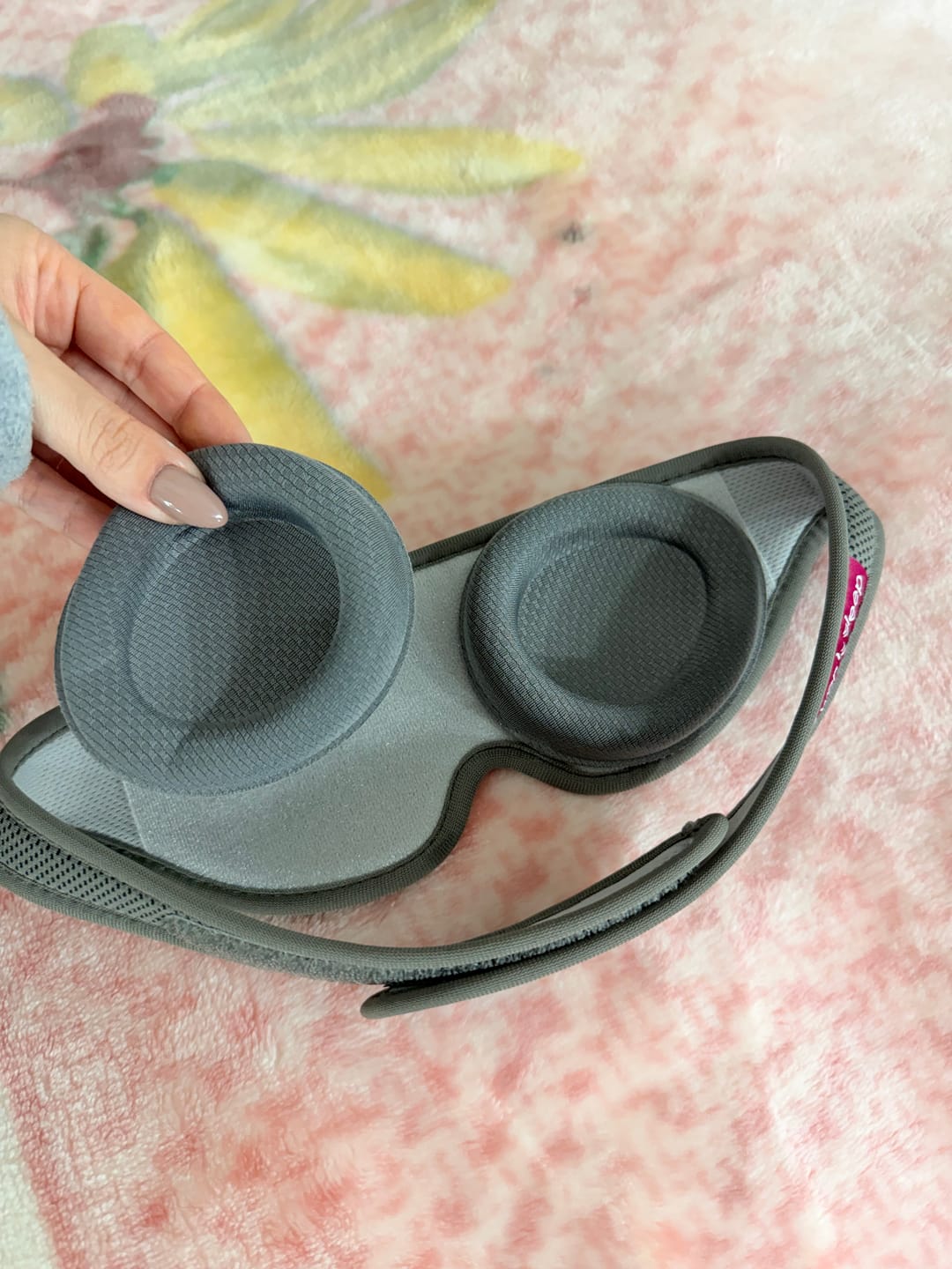 Customer photo review of Orb Sleep Mask