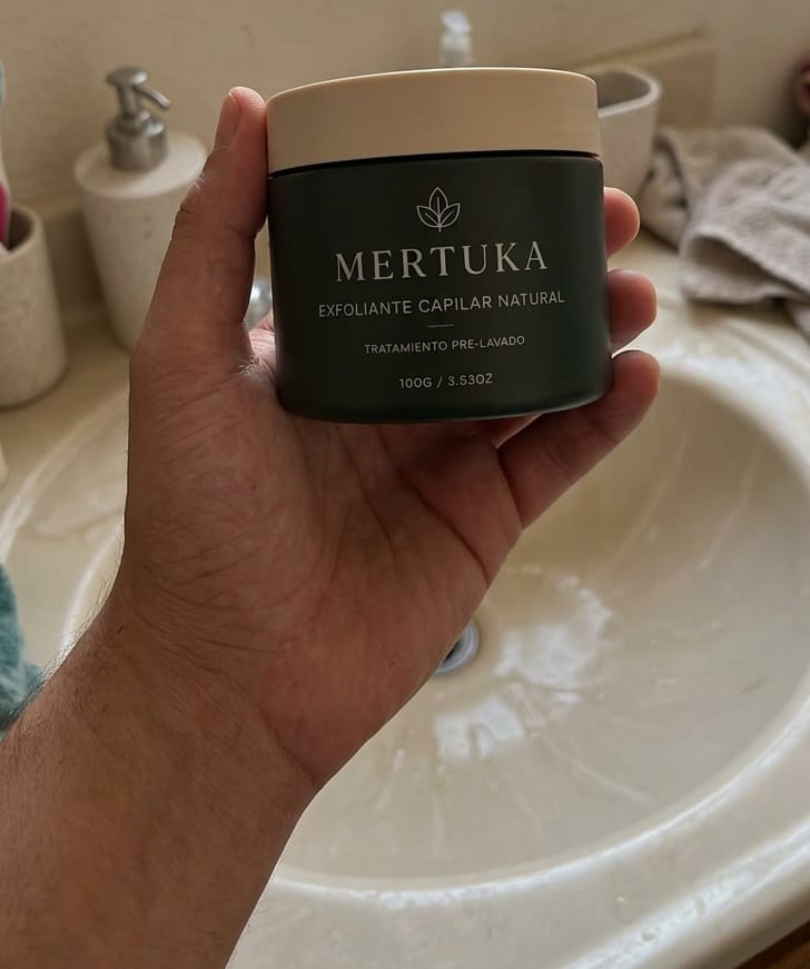Customer photo review of Exfoliante Capilar Natural Mertuka