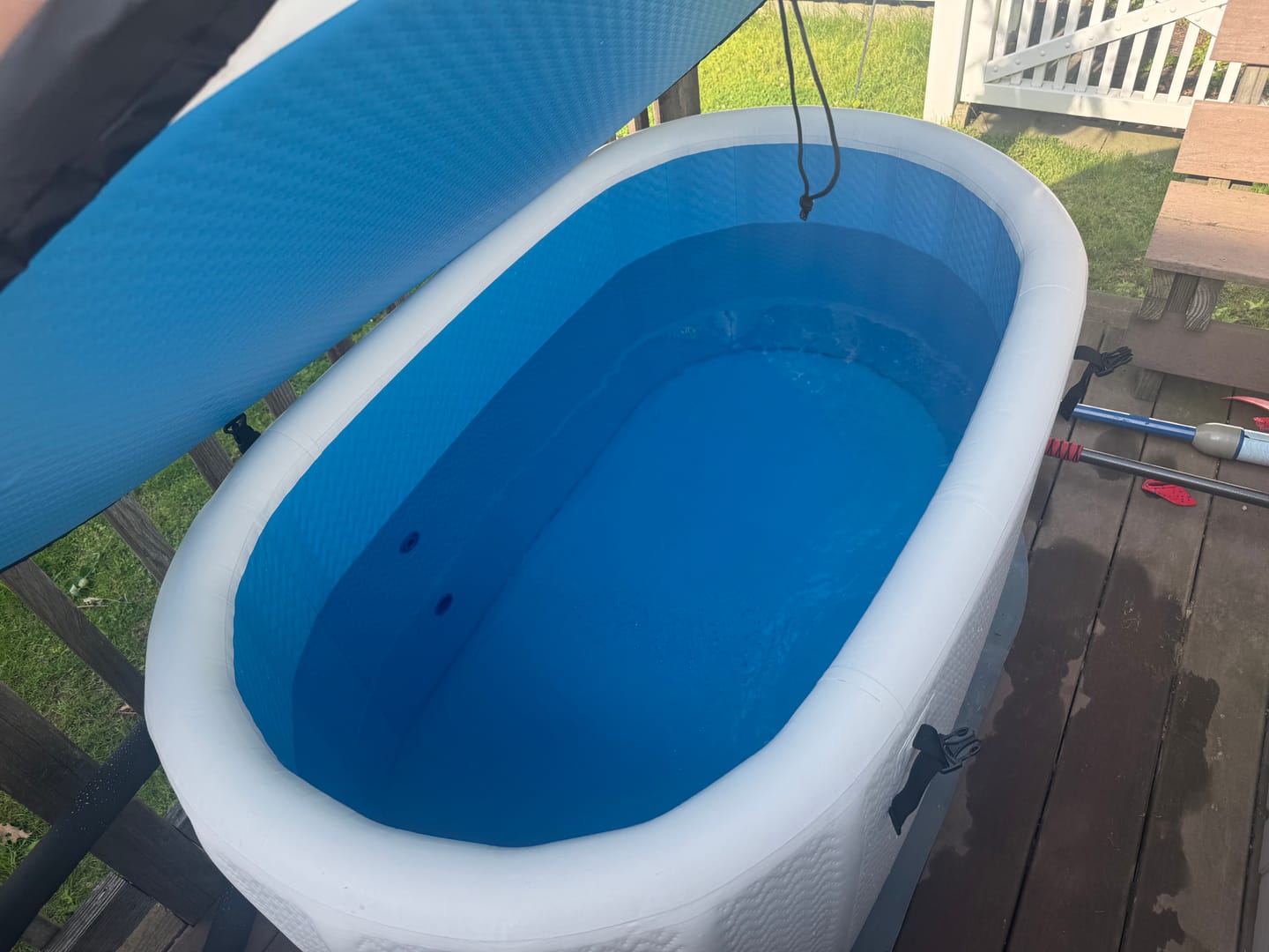 Customer photo review of RevX Inflatable Tub Classic