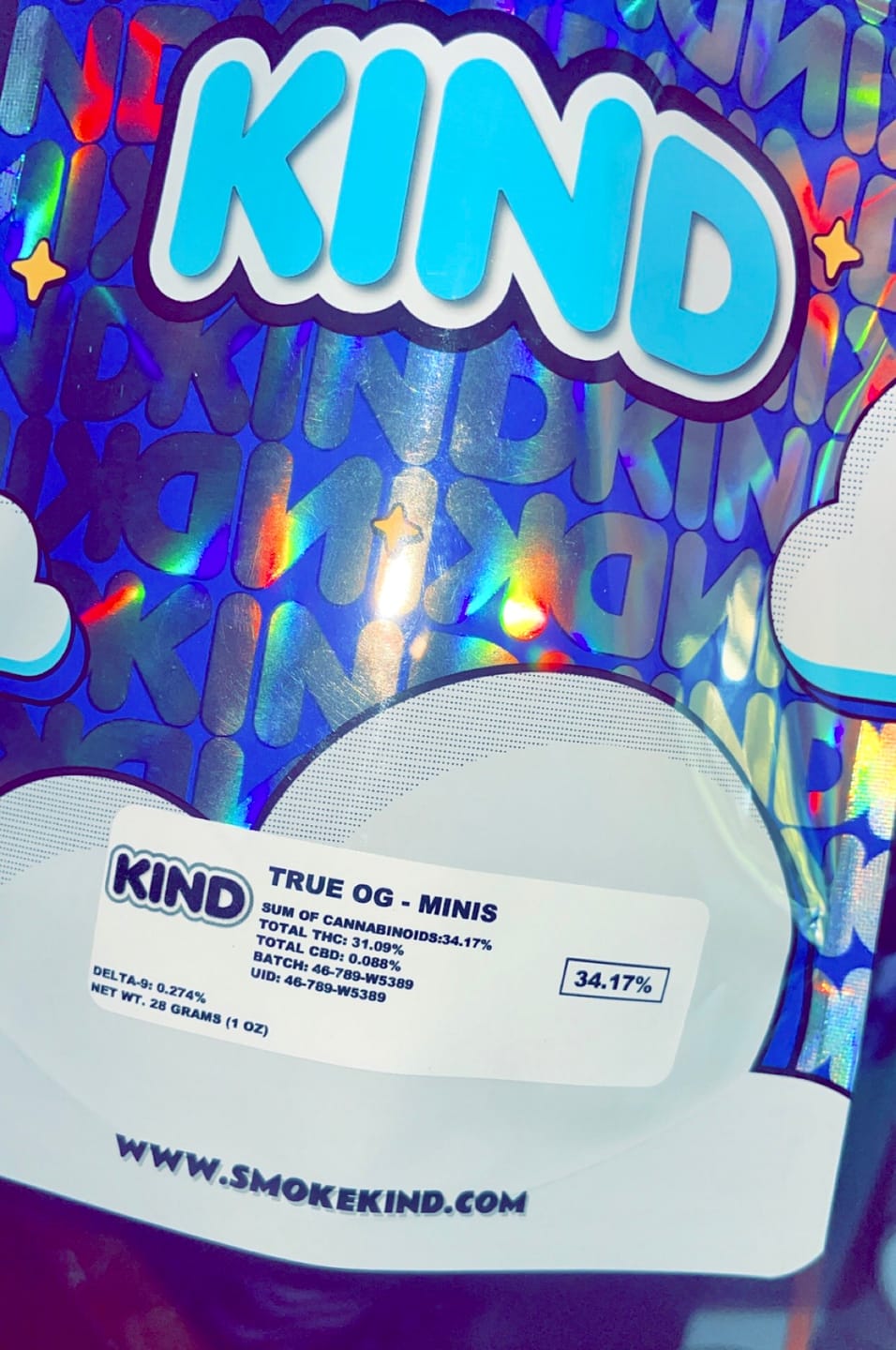 Customer photo review of True OG - Minis - 28 Grams - Indica