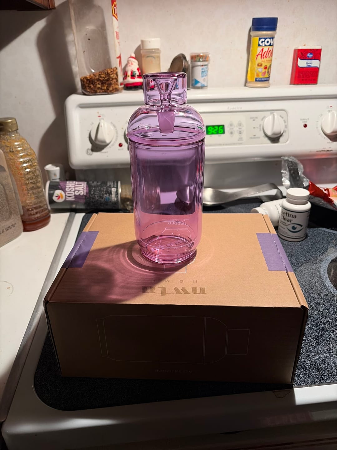 Customer photo review of Vesper Gravity Bong
