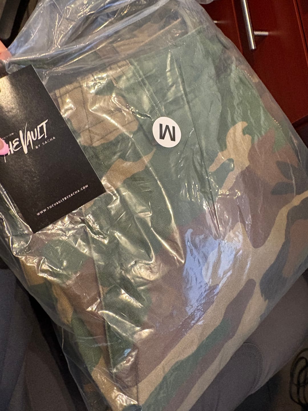 Customer photo review of Leopard Spotted Camo Shorts