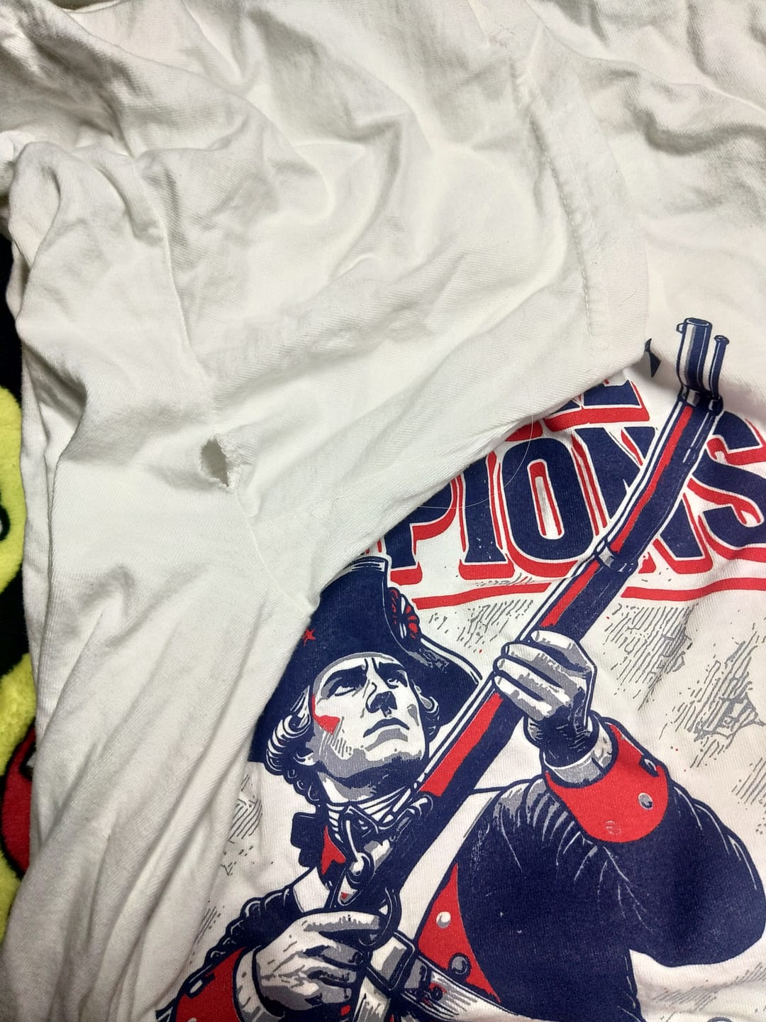 Customer photo review of National Champions T-shirt