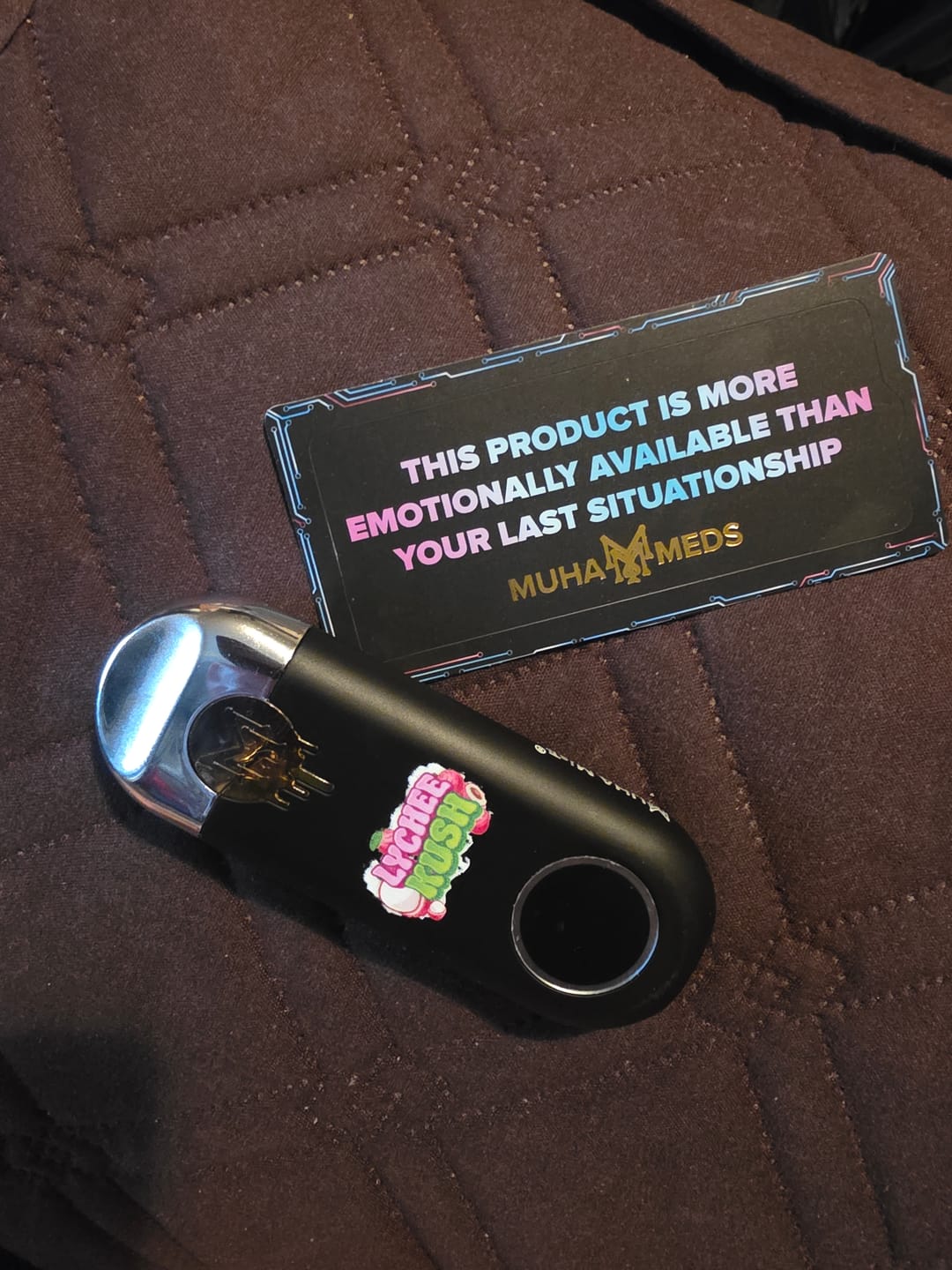 Customer photo review of MUHA Meds - 3.5g Live Resin Vape
