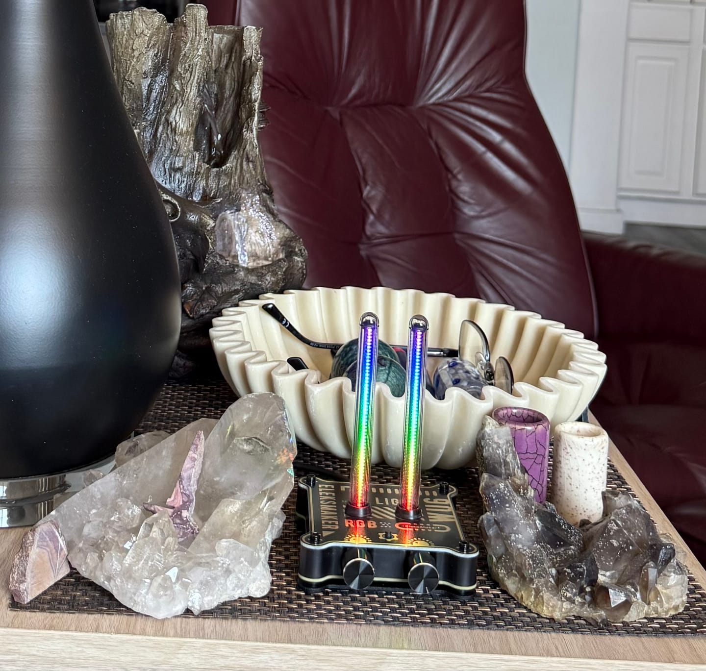 Customer photo review of EleksMaker EleksWU6 — RGB Music Spectrum Analyzer with Glass Enclosure