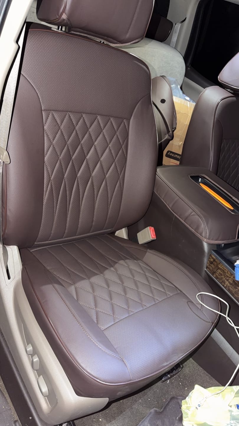 Customer photo review of Premium Custom-Fit Seat Covers
