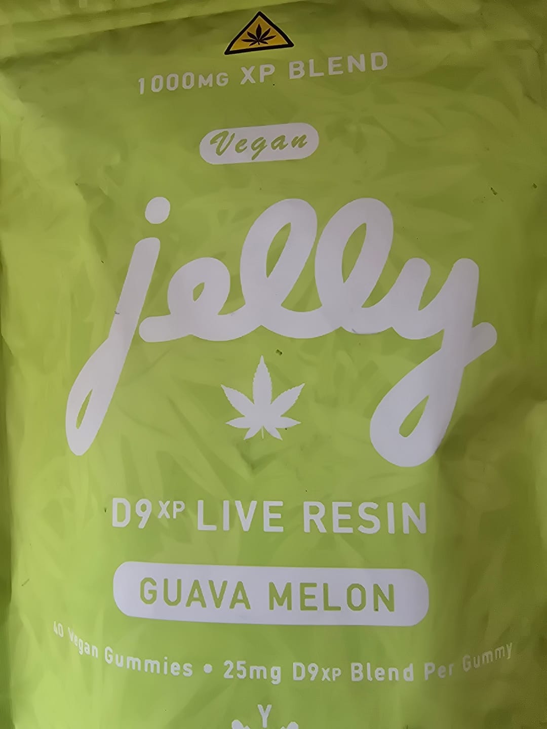 Customer photo review of Jelly D9XP Live Resin Gummies