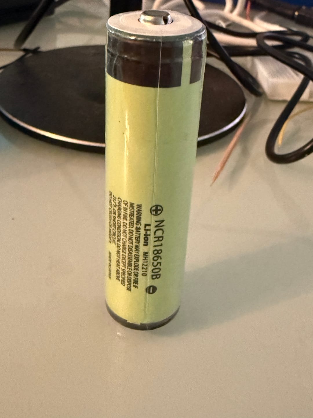 Customer photo review of Panasonic NCR18650B 3350mAh 4.87A Battery - Protected Button Top